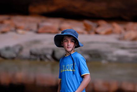 my son in the middle